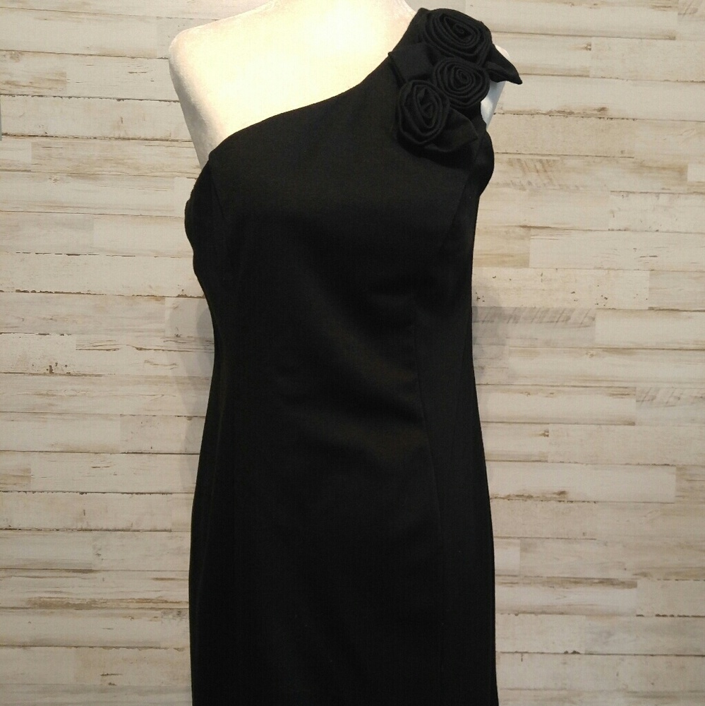 Lennie for Nina Leonard Little Black Dress Off Sho